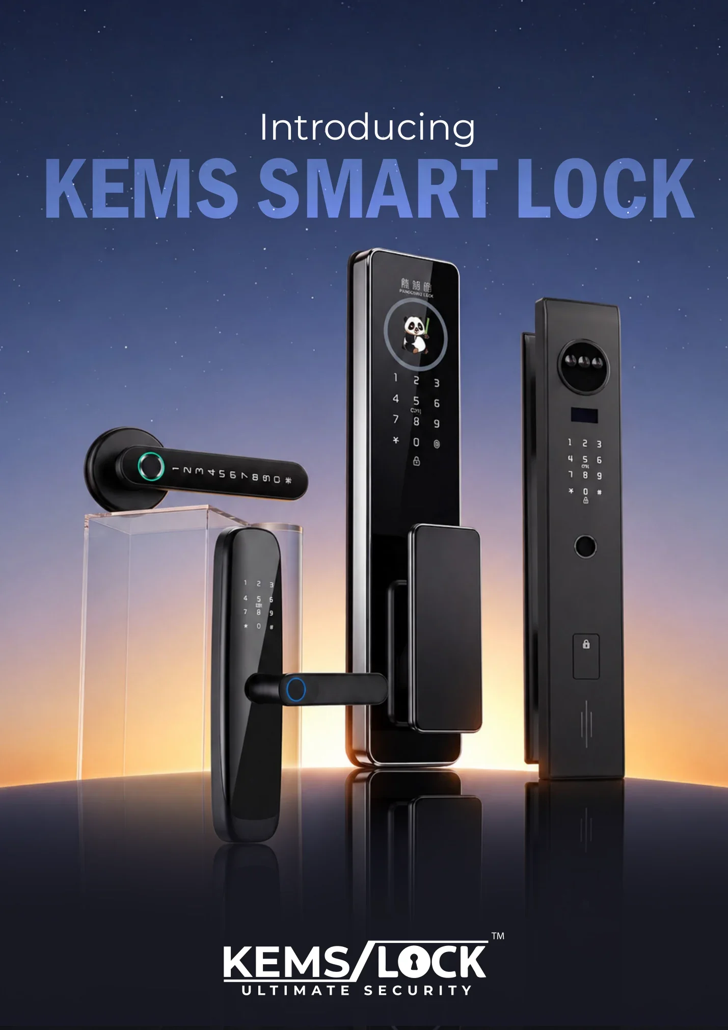 KEMS smart lock range